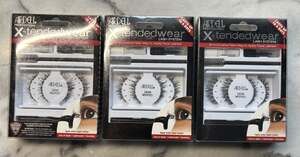 Ardell X-tended Wear Lash System Demi Wispies Lot of 3